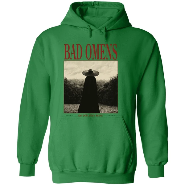 Bad Omens Do You Feel Love North America Tour 2026 Merchandise Hoodie - Image 2