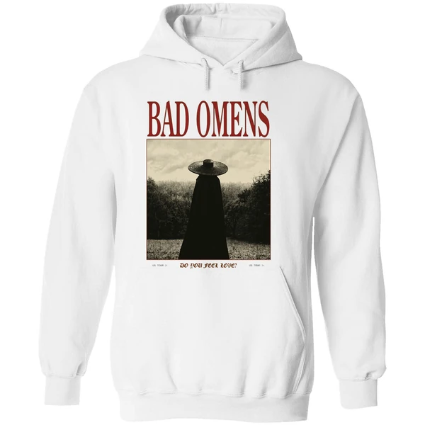 Bad Omens Do You Feel Love North America Tour 2026 Merchandise Hoodie - Image 8