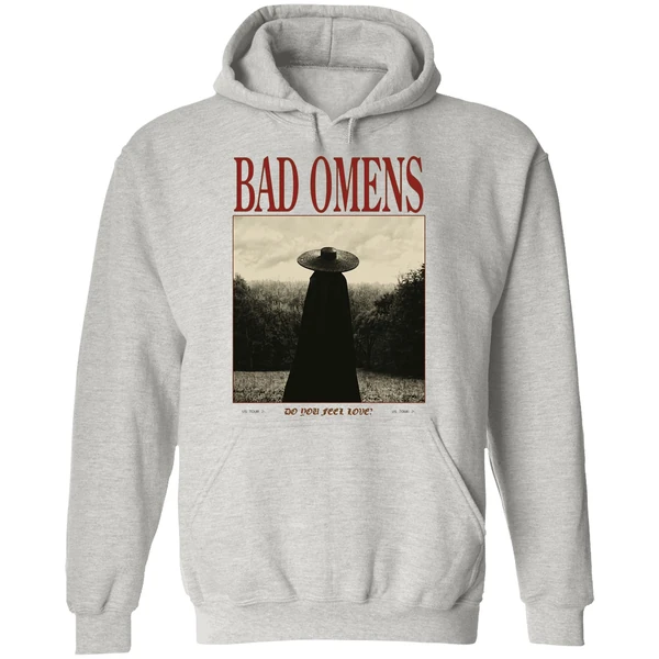 Bad Omens Do You Feel Love North America Tour 2026 Merchandise Hoodie - Image 9