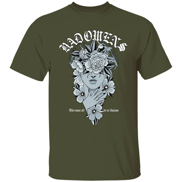 bad omens do you feel love north america tour 2026 shirt militarygreen