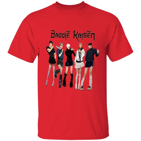 Baddie Kaisen Jujutsu Kaisen Meme Shirt - Image 4