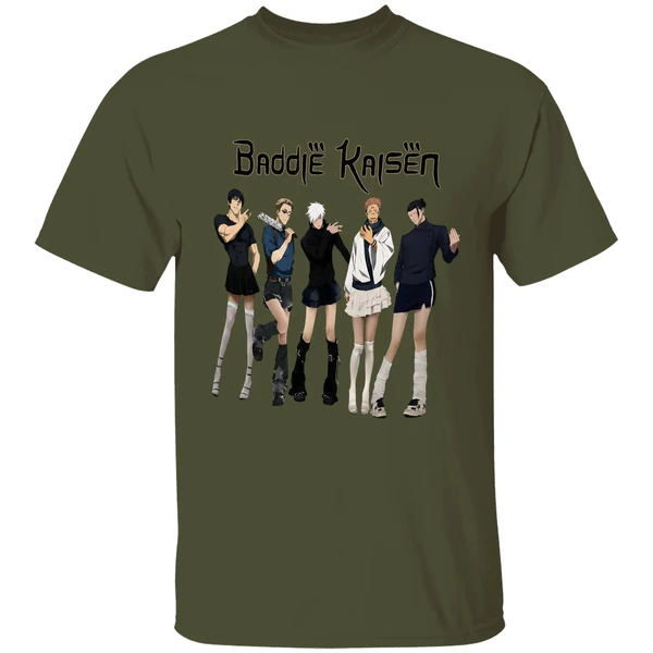 Baddie Kaisen Jujutsu Kaisen Meme Shirt - Image 9
