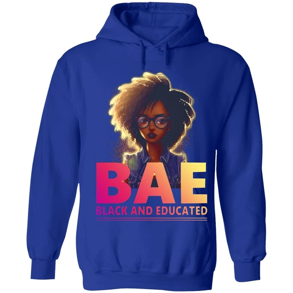 Bae Black And Educated Hoodie