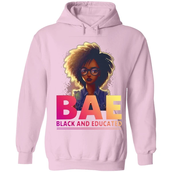 Bae Black And Educated Hoodie - Image 4