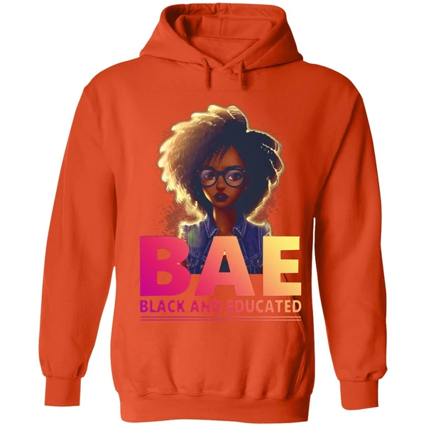 Bae Black And Educated Hoodie - Image 5