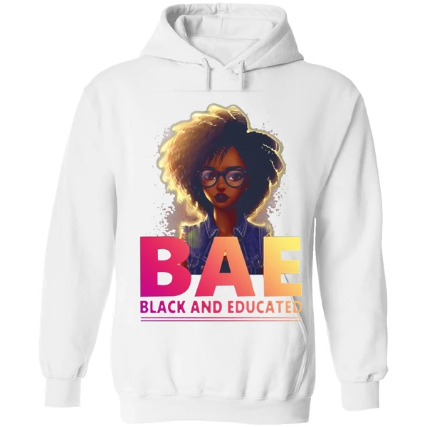 Bae Black And Educated Hoodie - Image 6