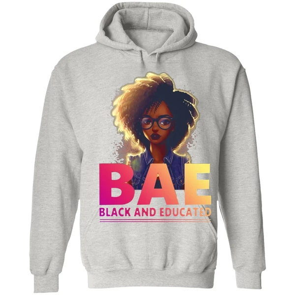 Bae Black And Educated Hoodie - Image 7