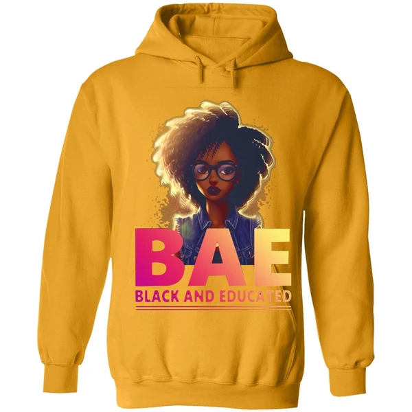 Bae Black And Educated Hoodie - Image 9