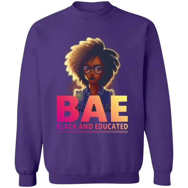 Bae Black And Educated Sweatshirt - Image 6