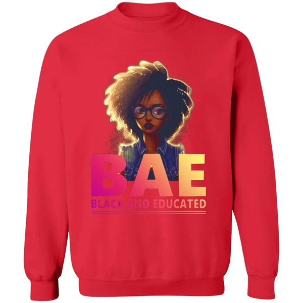 Bae Black And Educated Sweatshirt - Image 7
