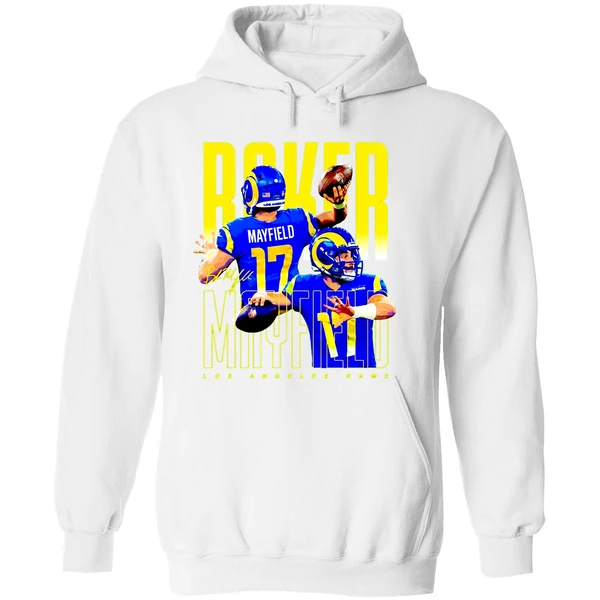 Baker Mayfield Los Angeles Rams Signature Hoodie - Image 8