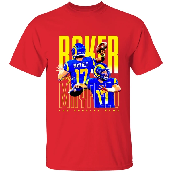 Baker Mayfield Los Angeles Rams Signature Shirt - Image 7