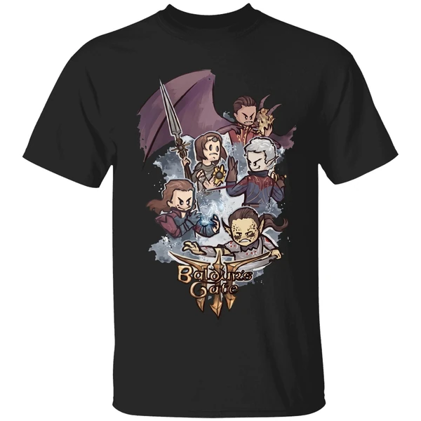Baldur S Gate 3 Chibi Characters Shirt