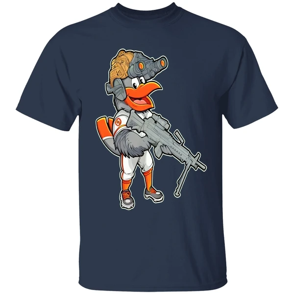 Baltimore Orioles Birds Mascot With Gun Shirt - Image 4