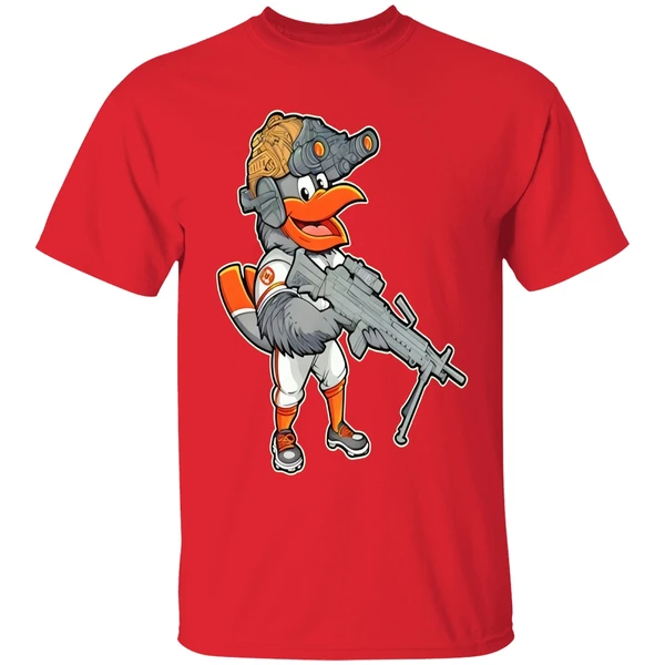 Baltimore Orioles Birds Mascot With Gun Shirt - Image 6