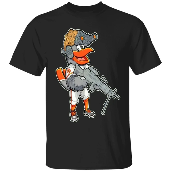 Baltimore Orioles Birds Mascot With Gun Shirt - Image 8