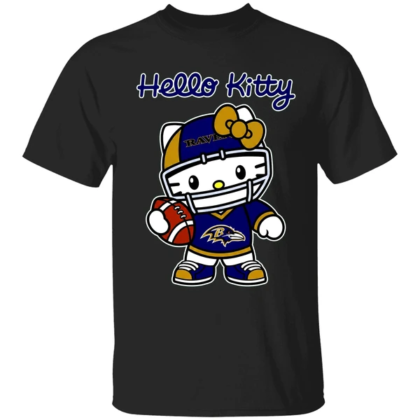 Baltimore Ravens Hello Kitty Shirt