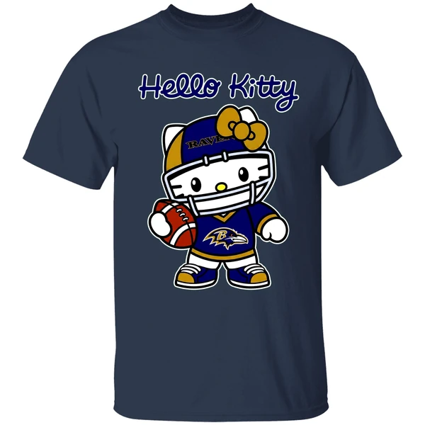 baltimore-ravens-hello-kitty-shirt-navy