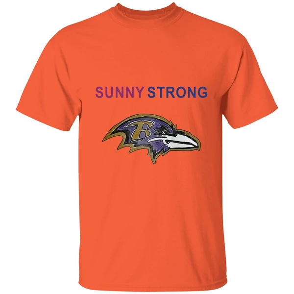 baltimore-ravens-sunny-strong-cancer-awareness-hand-draw-shirt-orange