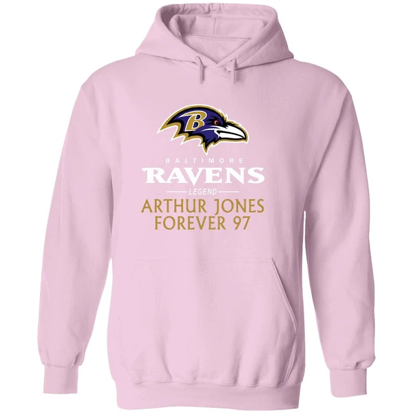 Baltimore Reavens Arthur Jones Forever 97 Rest In Peace Hoodie - Image 5