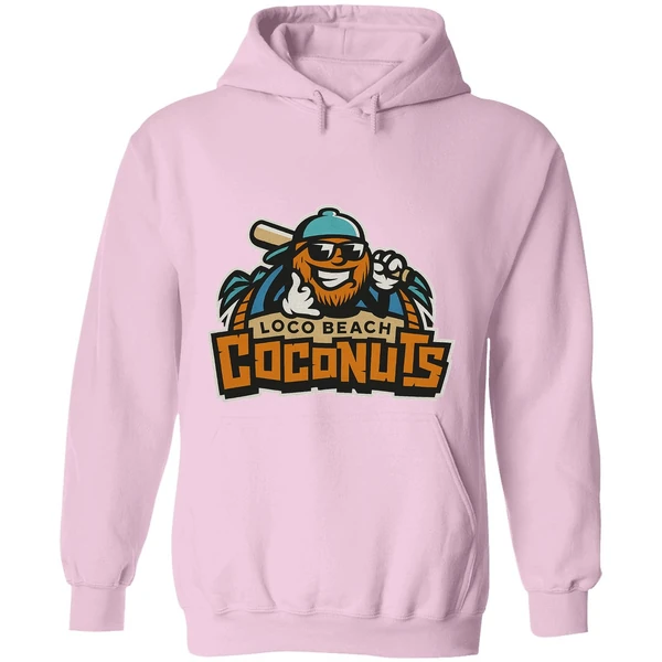 Banana Ball Team Loco Beach Coconuts Logo Hoodie - Image 5
