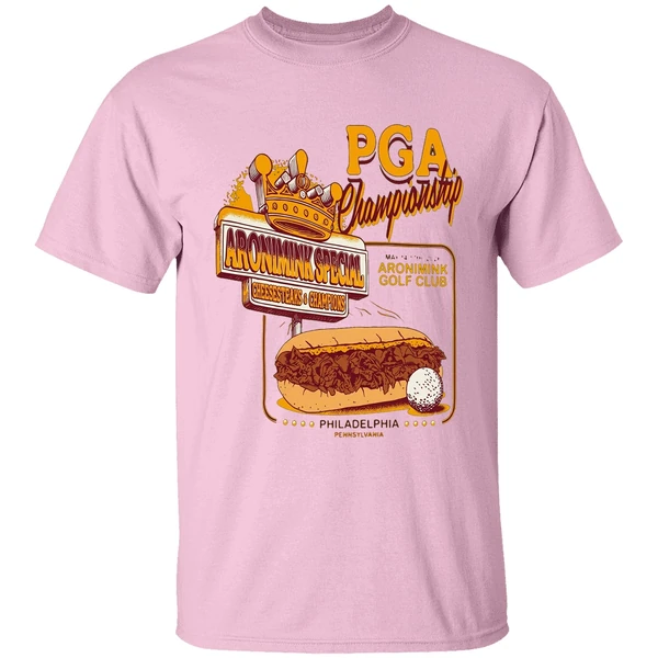 Barstool 2026 Pga Championship Philly Cheesesteak Shirt - Image 2