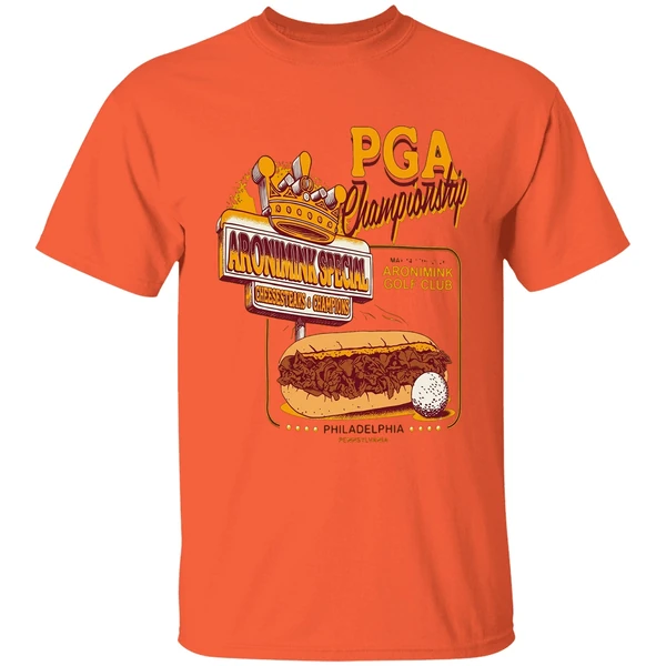 Barstool 2026 Pga Championship Philly Cheesesteak Shirt - Image 3