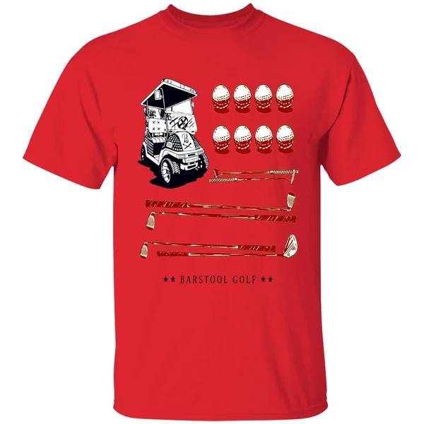 Barstool Golf Cart Flag Pocket Shirt - Image 4