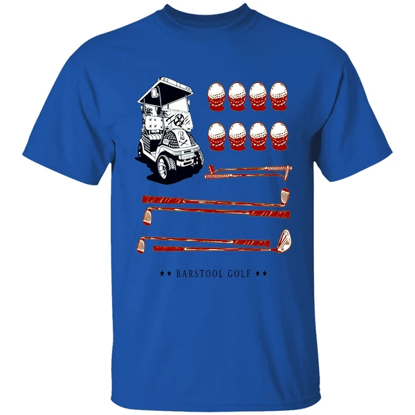 Barstool Golf Cart Flag Pocket Shirt - Image 5