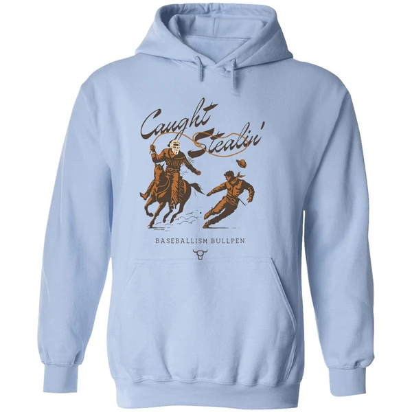 Baseballism Bullpen Caught Stealing Hoodie - Image 4
