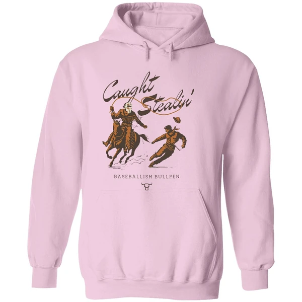 Baseballism Bullpen Caught Stealing Hoodie - Image 5