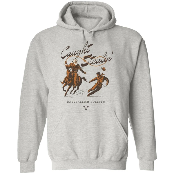 Baseballism Bullpen Caught Stealing Hoodie - Image 9