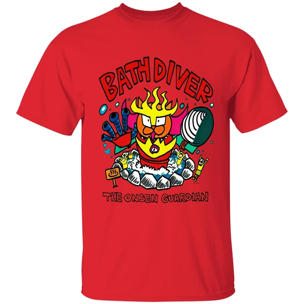 Bath Diver The Onsen Guardian Shirt - Image 4
