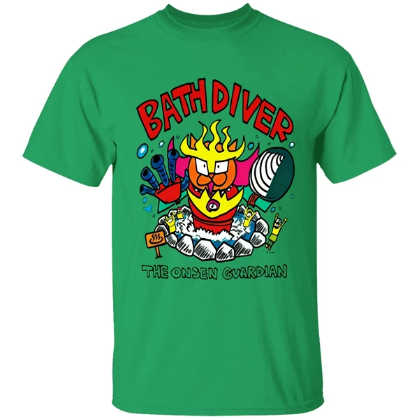 Bath Diver The Onsen Guardian Shirt - Image 8