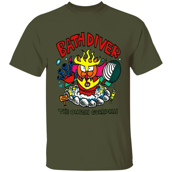 Bath Diver The Onsen Guardian Shirt - Image 9