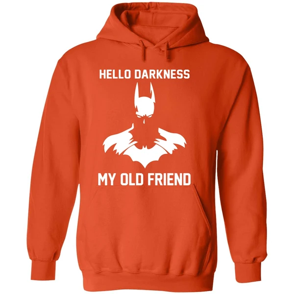 Batman Hello Darkness My Old Friend Hoodie - Image 6