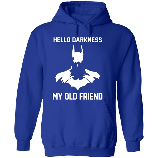 Batman Hello Darkness My Old Friend Hoodie - Image 7