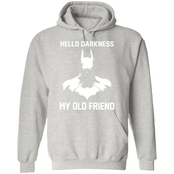 Batman Hello Darkness My Old Friend Hoodie - Image 9
