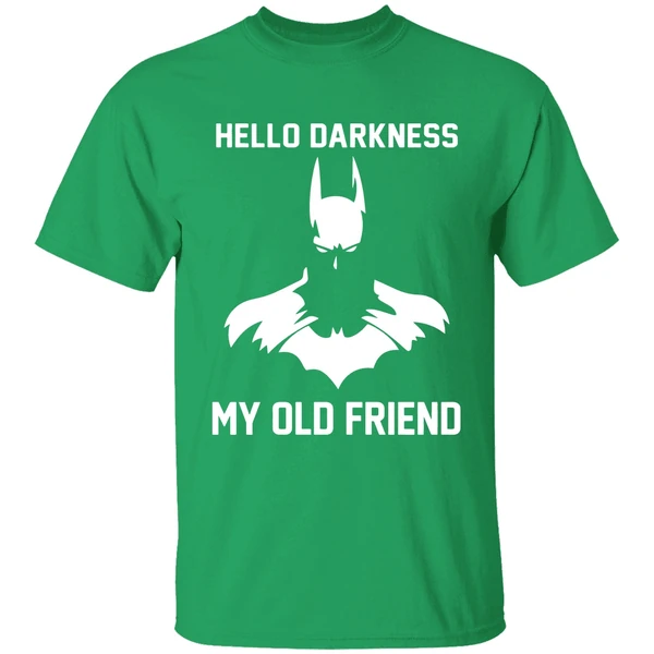 Batman Hello Darkness My Old Friend Shirt - Image 2
