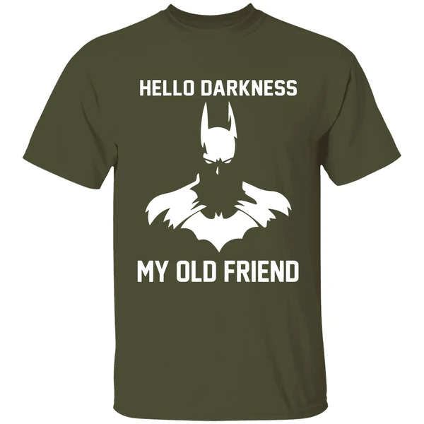 Batman Hello Darkness My Old Friend Shirt - Image 4