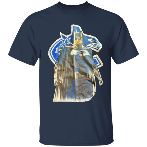 Batman X Vancouver Canucks Hockey Nhl Logo Shirt - Image 4