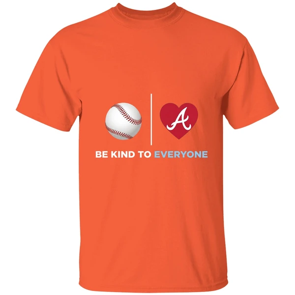 Be Kind To Everyone Atlanta Braves Jordyns Summer Shirt - Image 6