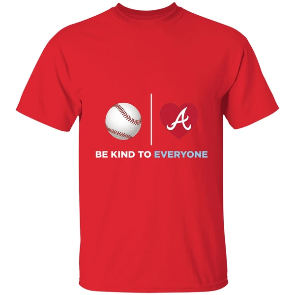 Be Kind To Everyone Atlanta Braves Jordyns Summer Shirt - Image 7