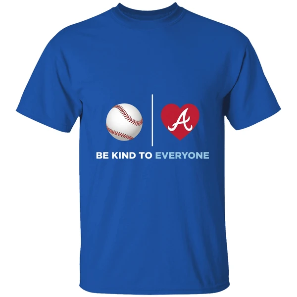 Be Kind To Everyone Atlanta Braves Jordyns Summer Shirt - Image 8