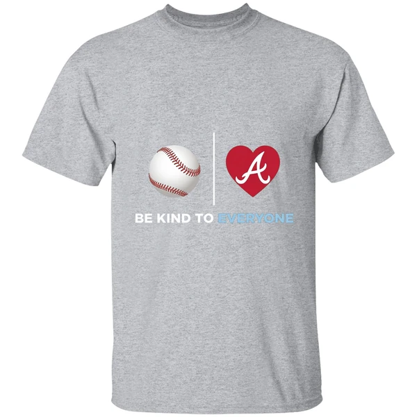 Be Kind To Everyone Atlanta Braves Jordyns Summer Shirt - Image 9