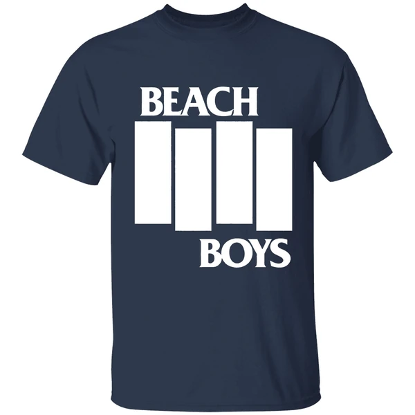 Beach Boys Black Flag Logo Parody Shirt - Image 5
