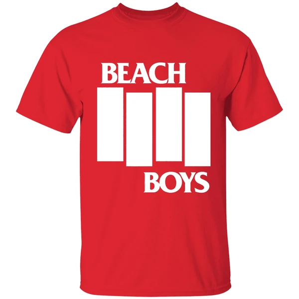 Beach Boys Black Flag Logo Parody Shirt - Image 7
