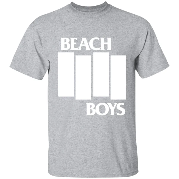Beach Boys Black Flag Logo Parody Shirt - Image 9