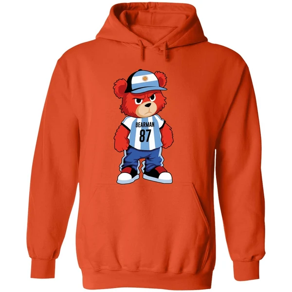 Bear Oliver Bearman 87 Argentina Football Hoodie - Image 6