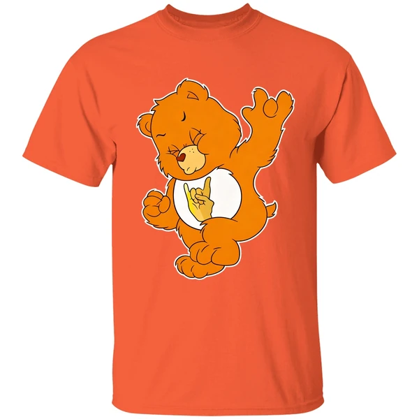 bear we rock together nick harrison shirt orange